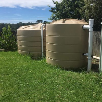 Plastic above ground tanks